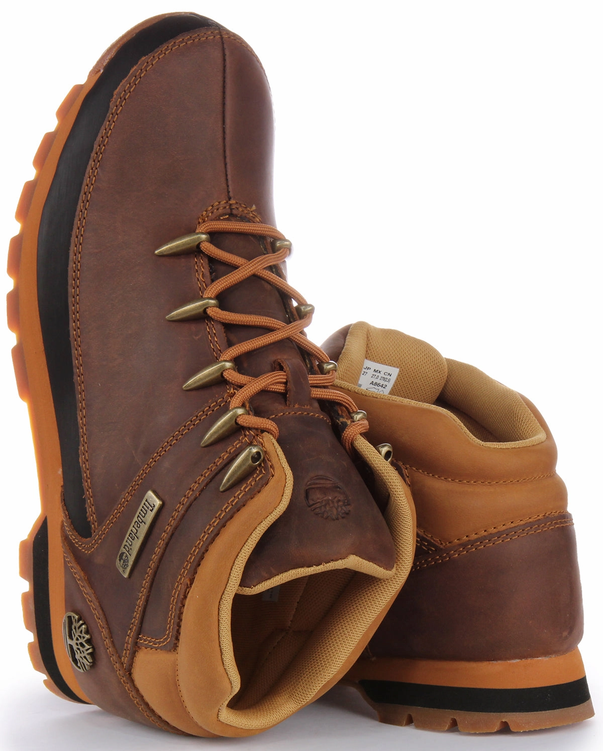 Abrasion-resistant Timberland Euro Sprint Hiker A61Rs In Brown For Men