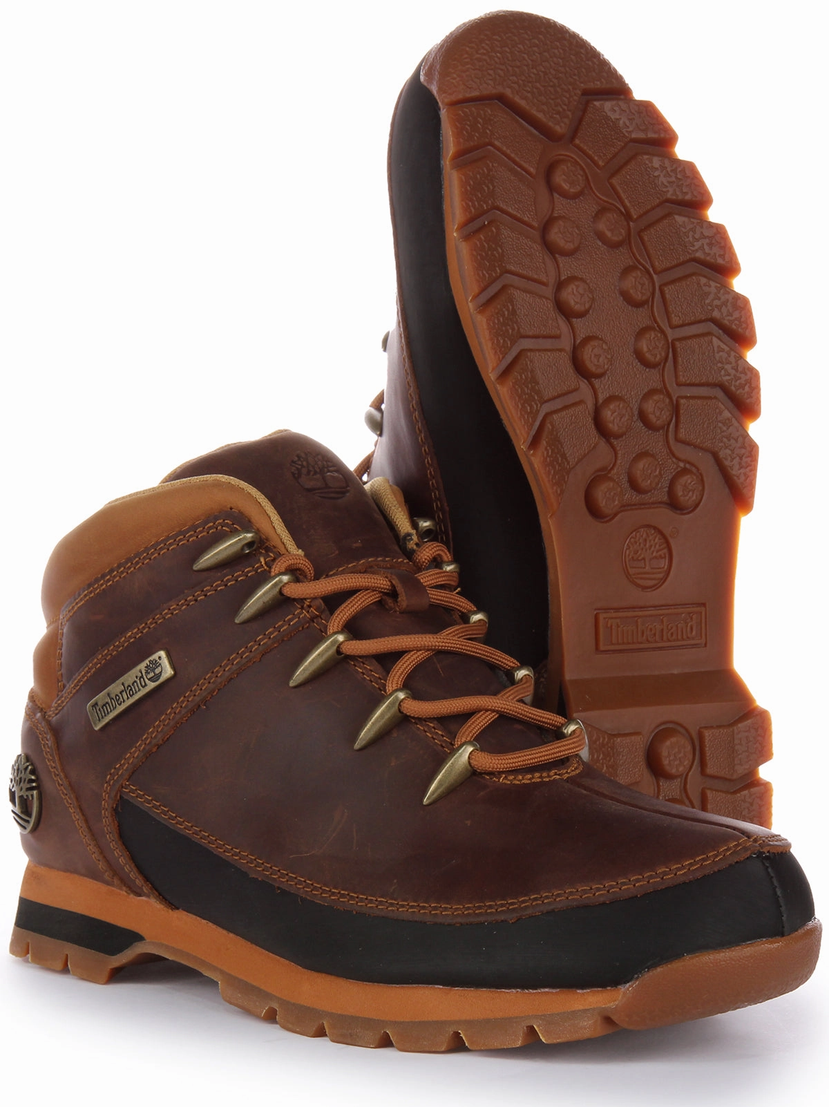Abrasion-resistant Timberland Euro Sprint Hiker A61Rs In Brown For Men