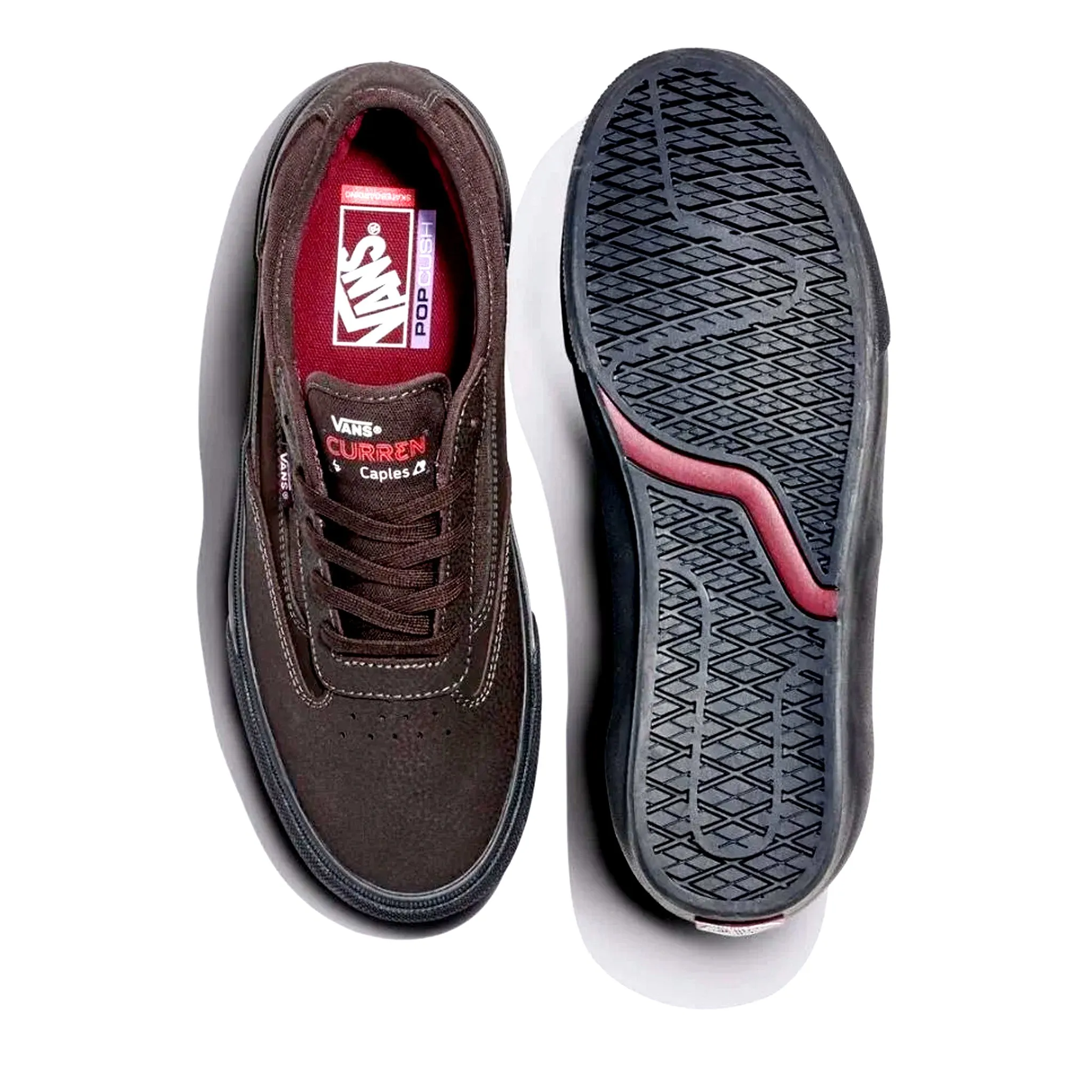 Active Design Vans Skate Curren Caples Dark Brown