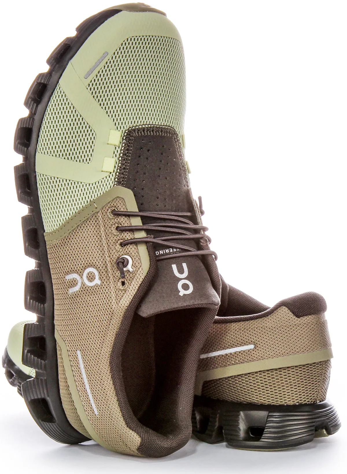 Active Flex On Running Cloud 5 In Olivegreen For Men