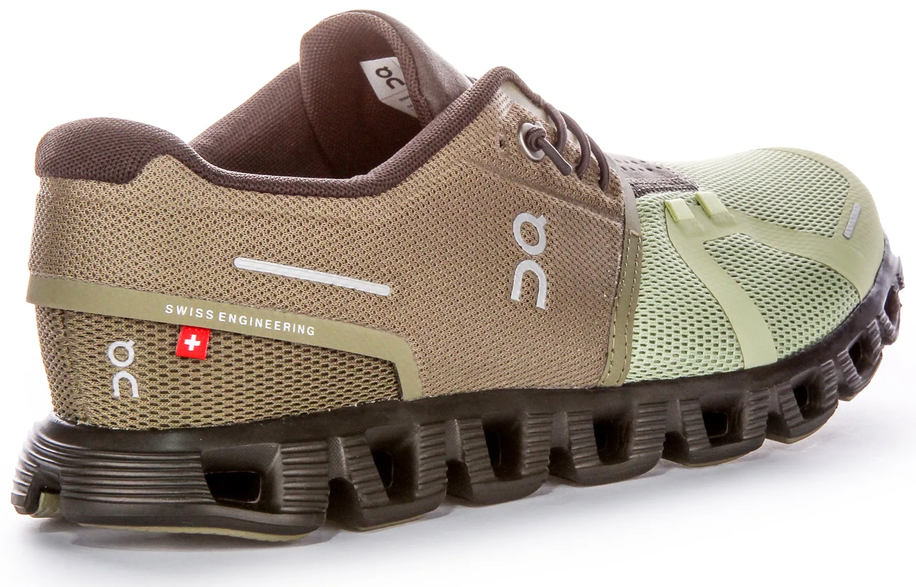 Active Flex On Running Cloud 5 In Olivegreen For Men