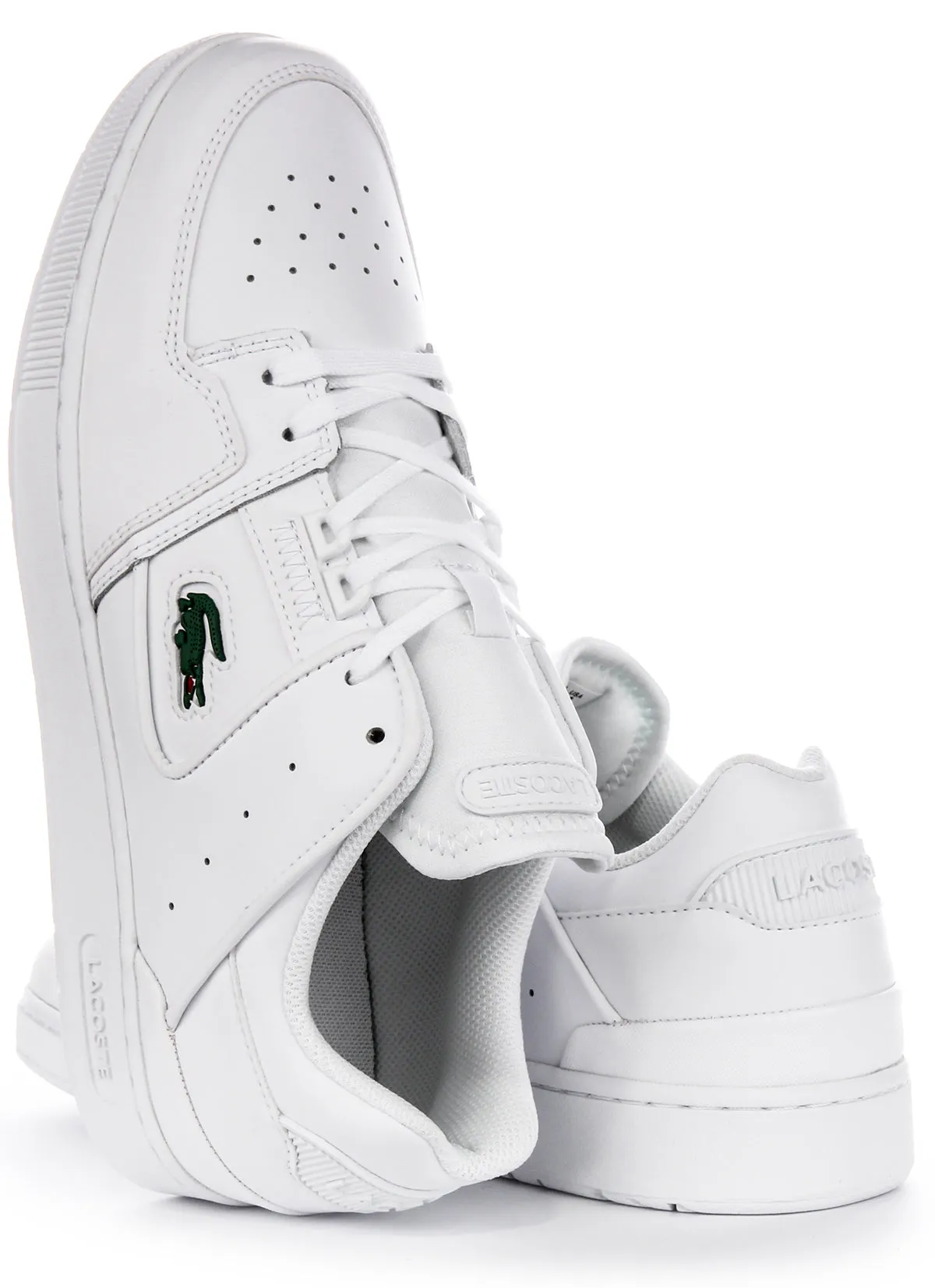Active Motion Lacoste Court Cage In White For Men