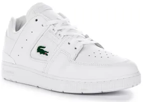 Lacoste Court Cage In White For Men Flex Comfort