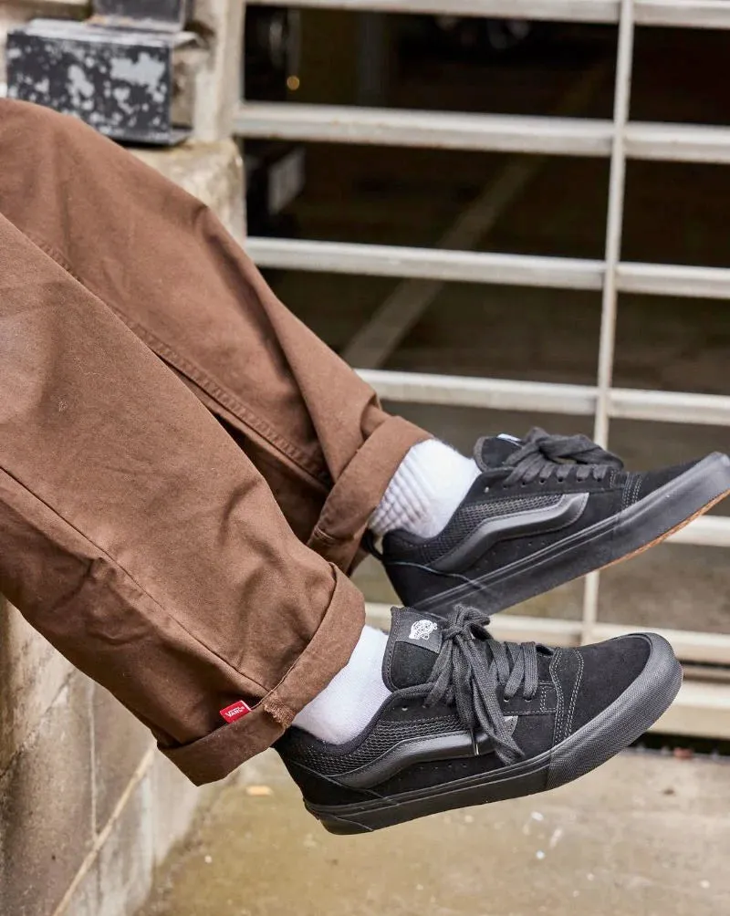 Active Support Lines Vans Knu Skool Black / Black Sale