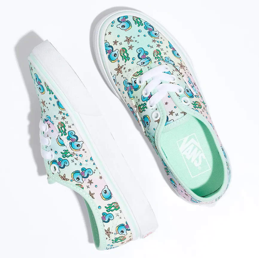 Active Support VANS Kids Authentic Rainbow Seahorse Pastel Multi (LF)