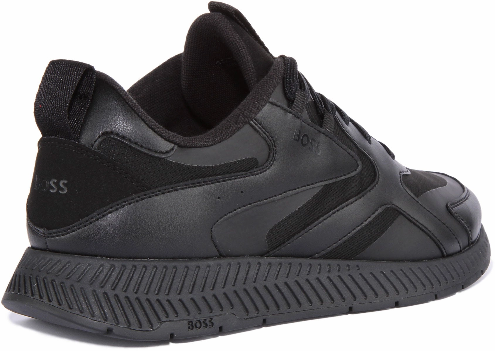 Active Foam Boss Titanium Runner In Black For Men
