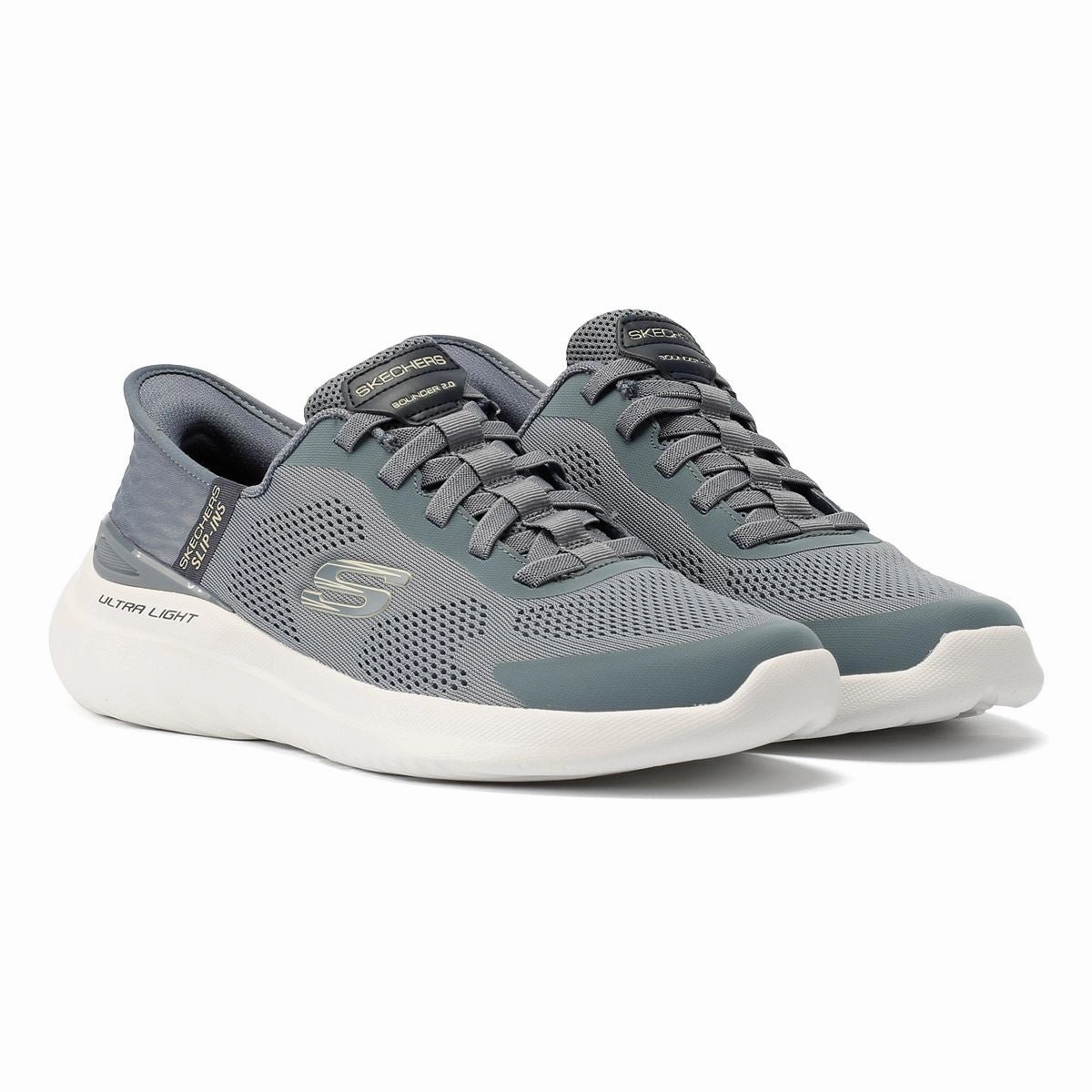 Skechers Bounder 2.0 Emerged Men's Slate Trainers Ideal for indoor and outdoor athletic performance