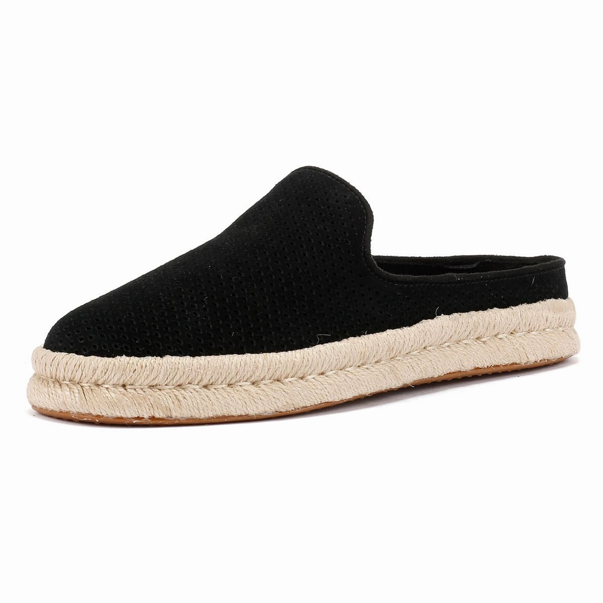 Active Path TOMS Santiago Suede Men's Black Mules