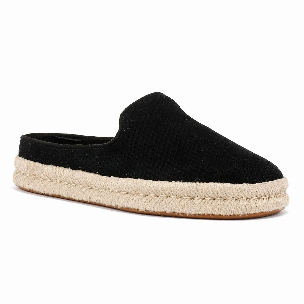Active Path TOMS Santiago Suede Men's Black Mules