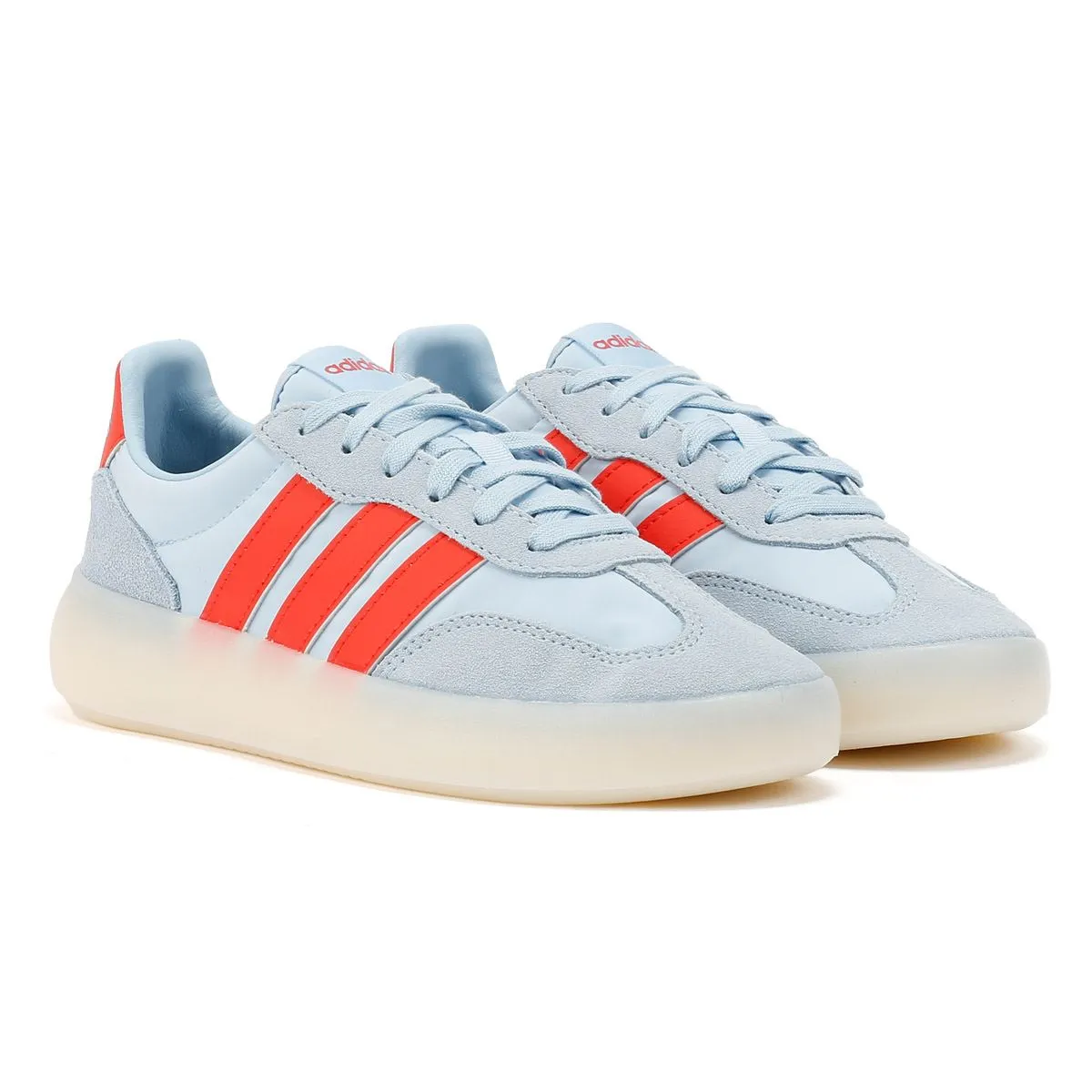 Adidas Barreda Decode Sky Blue/Orange Trainers Flex Technology