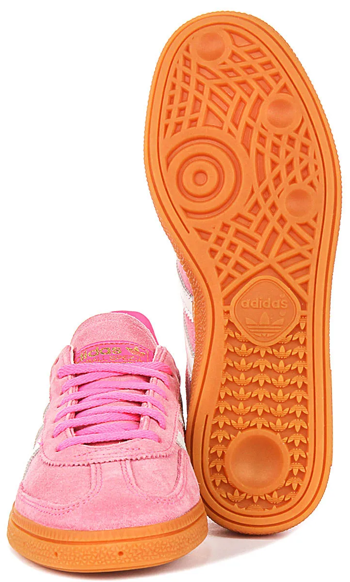 Adidas Handball Spezial In Pink White For Women Shock Flow