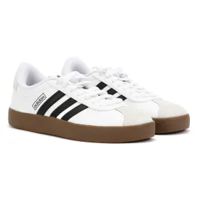 Adidas VL Court 3.0 Women's White/Brown Trainers Arch support Lifestyle Move