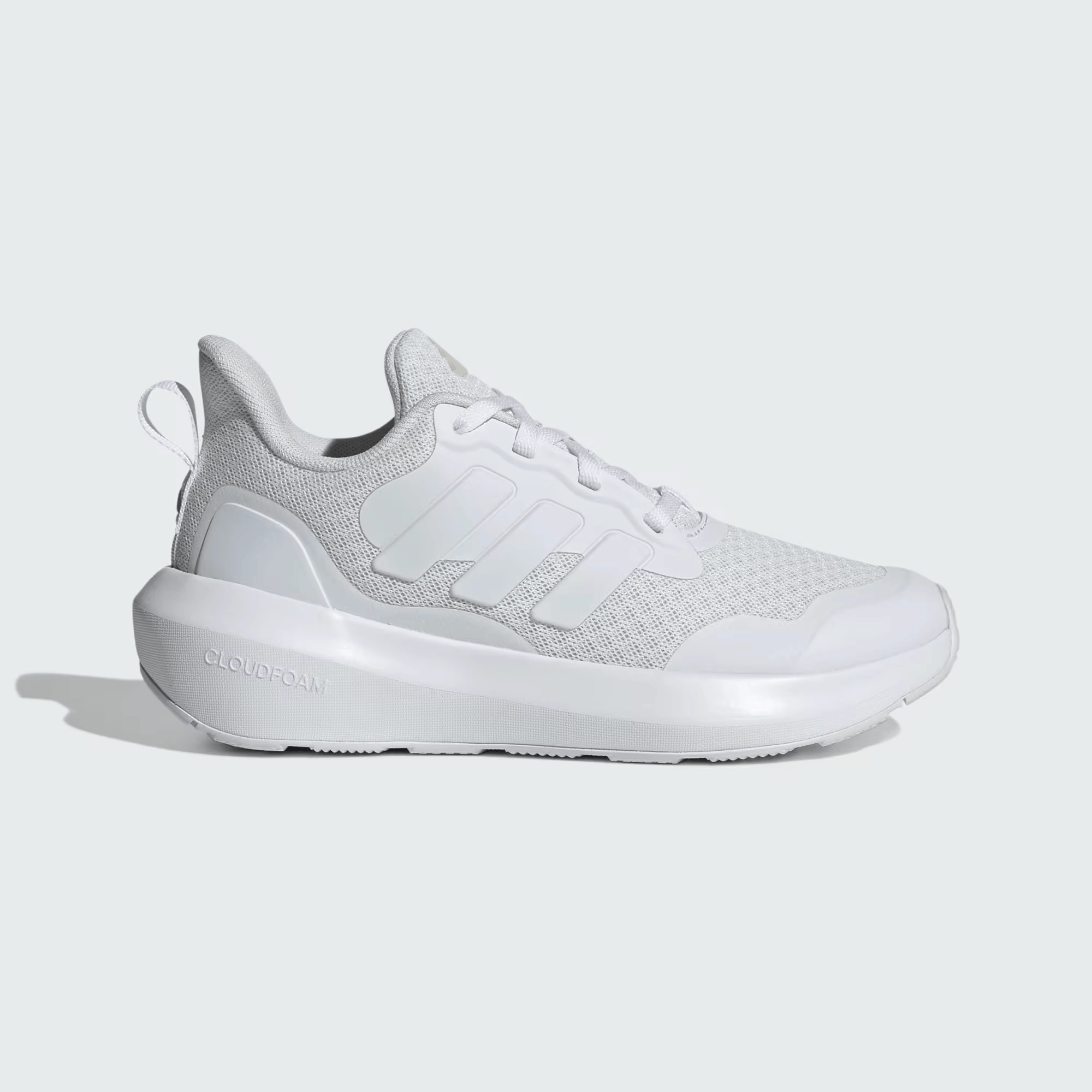 single - layer sole shoes adidas - FortaRun 3.0 J - Cloud White - Kids [IH2842]