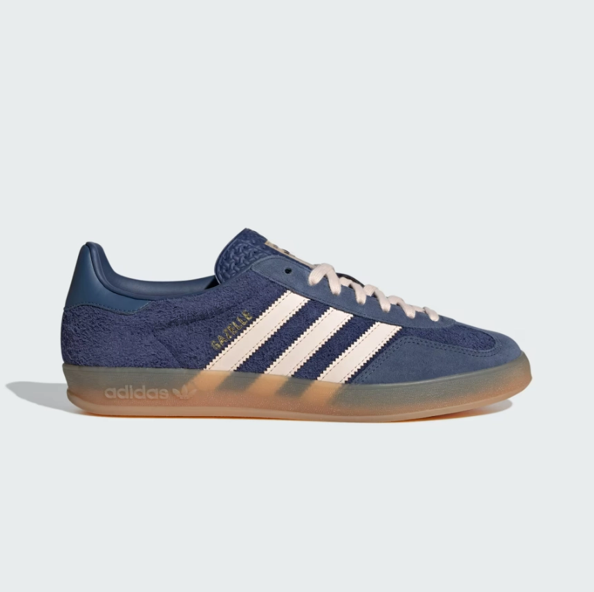 speed work shoe applicability adidas - Gazelle Indoor - Dark Blue/Bliss Orange - Unisex [JI0322]