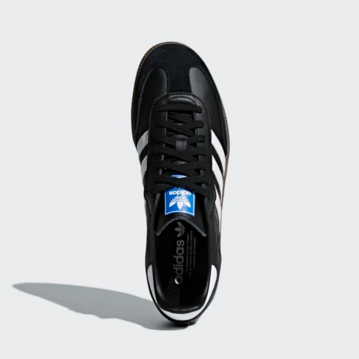 adidas -  Samba OG - Core Black/White/Gum - Unisex [B75807] Training - ready