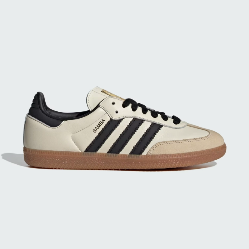 All Day Wear adidas - Samba OG - Cream White/Black - Women's [ID0478]