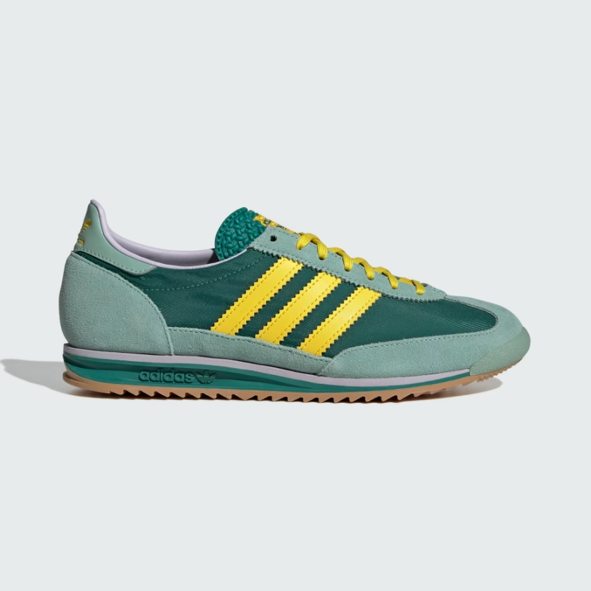adidas - SL 72 OG - Active Green/Yellow - Women's [JH7391] fashion grass - surface running shoes