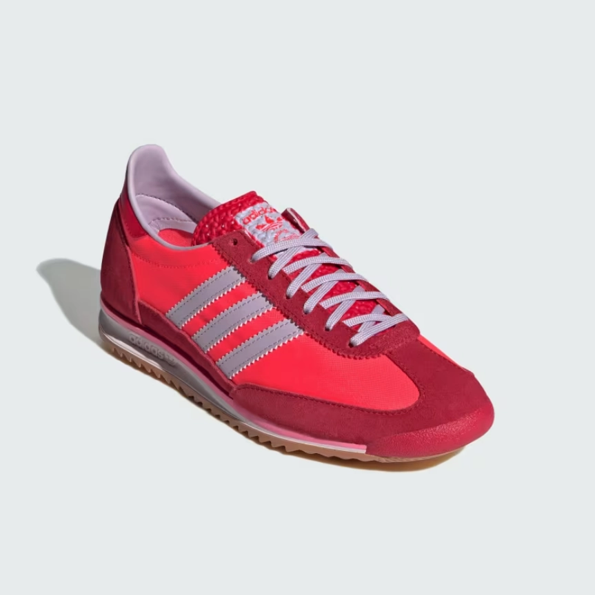 adidas - SL 72 OG - Solar Red/Ice Lavender - Women's [JH7392] Sweat Resistance Ability Level Design