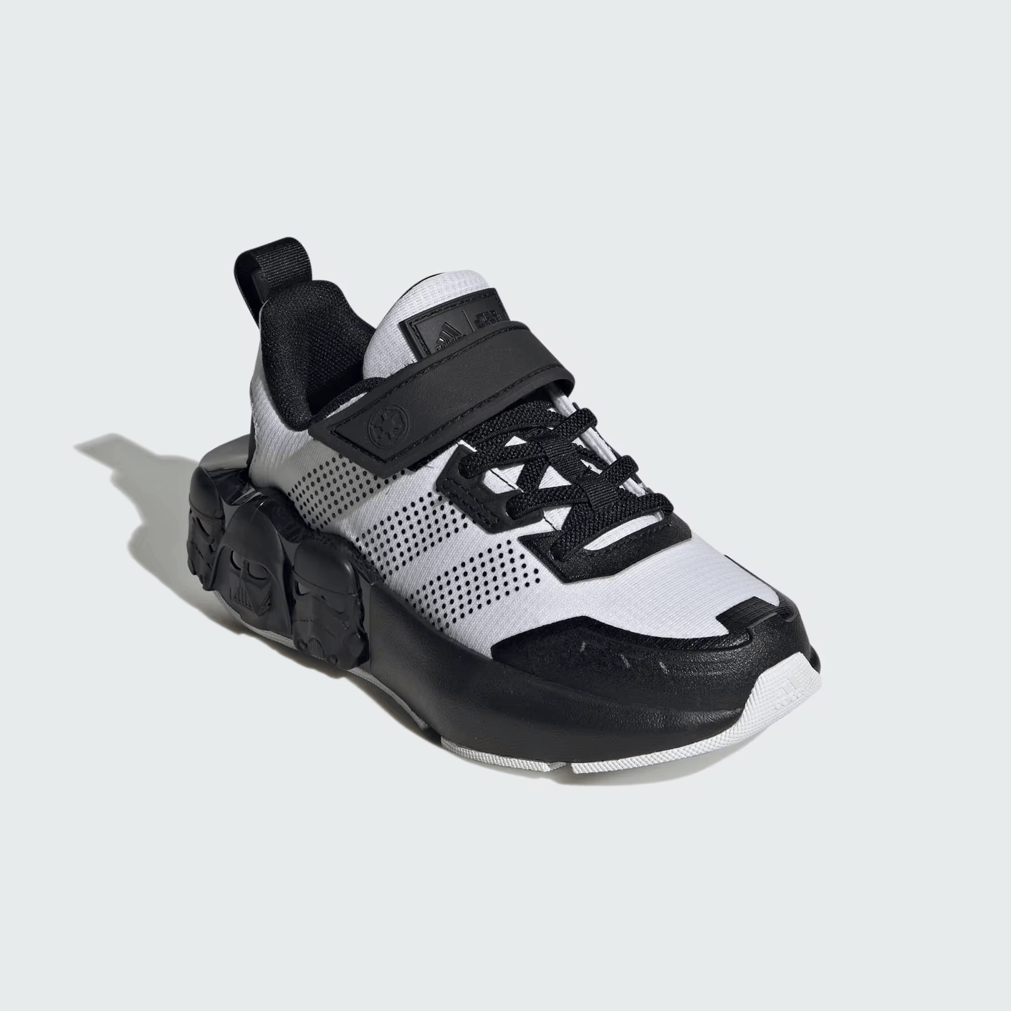 adidas - Star Wars Runner EL - Black/White - Kids [ID0378] Lightweight Interior Concept
