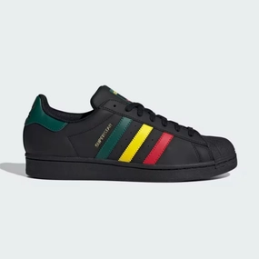adidas - Superstar - Black Yellow/Collegiate Green - Unisex [IH3121] stain - resistant barefoot running simulation