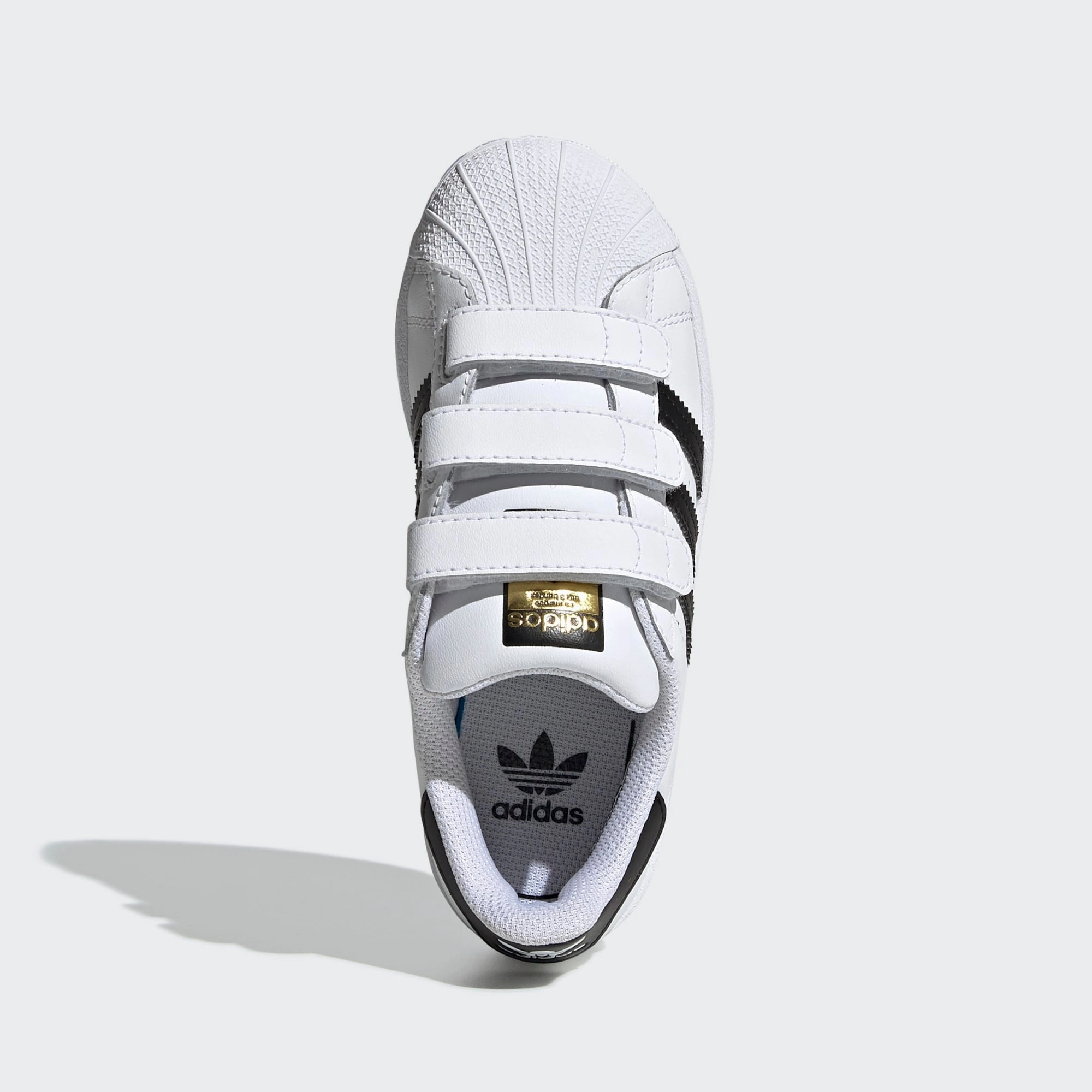 adidas - Superstar CF C - Cloud White/Black - Kids [EF4838] All - Day Wear