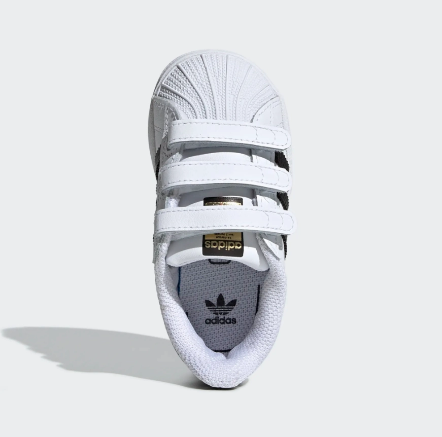 adidas - Superstar Cf Inf - Cloud White/Black - Kids [EF4842] Stylish Feature