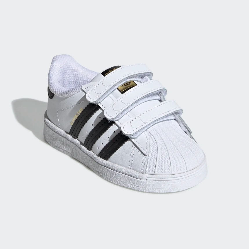 adidas - Superstar Cf Inf - Cloud White/Black - Kids [EF4842] Stylish Feature