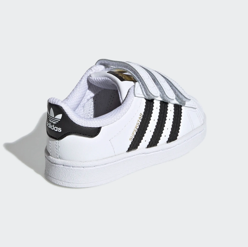 adidas - Superstar Cf Inf - Cloud White/Black - Kids [EF4842] Stylish Feature