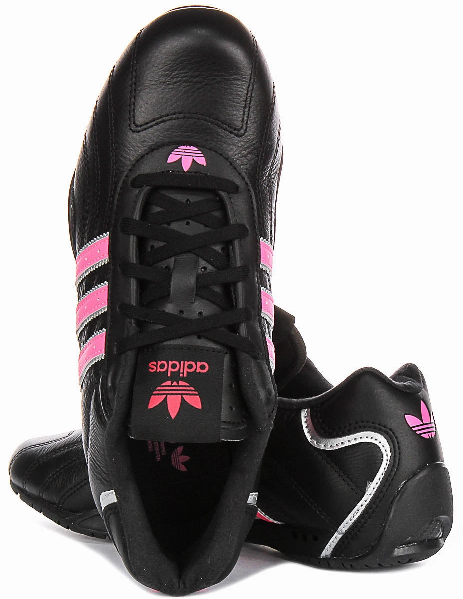 Adidas Adiracer Low In Black Pink for Women Agile Performance