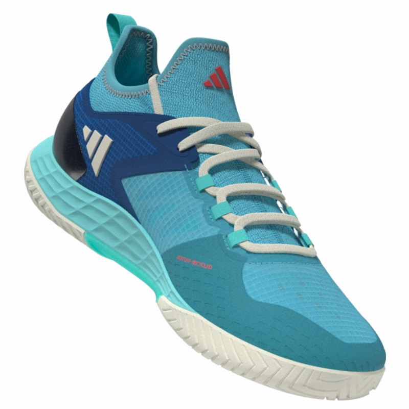 Adidas Adizero Ubersonic 4.1  Men Tennis Shoes - Turquoise / Light Aqua / Off White Softness Pivot