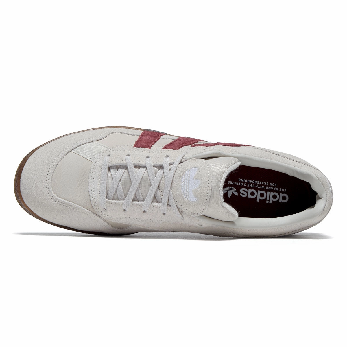 Adidas Aloha Super Shoes - Aluminum/Shadow Red/Gum Durable Mold