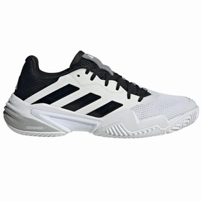 Adidas Barricade 13 Mens White/Core Black/Grey Three Tennis Shoes