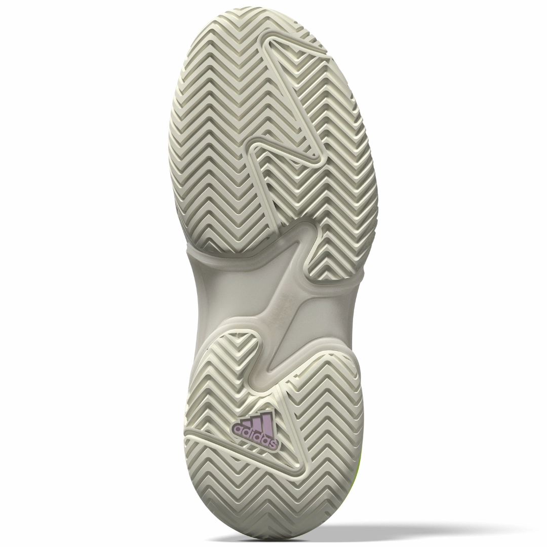 Adidas Barricade 13 Women Tennis Shoes - White/Black/Jade supportive shoes