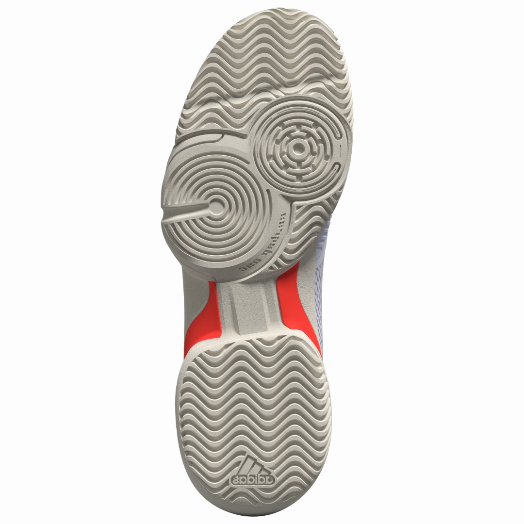 Adidas Barricade Kids Tennis Shoes - Black/White Ankle Lock