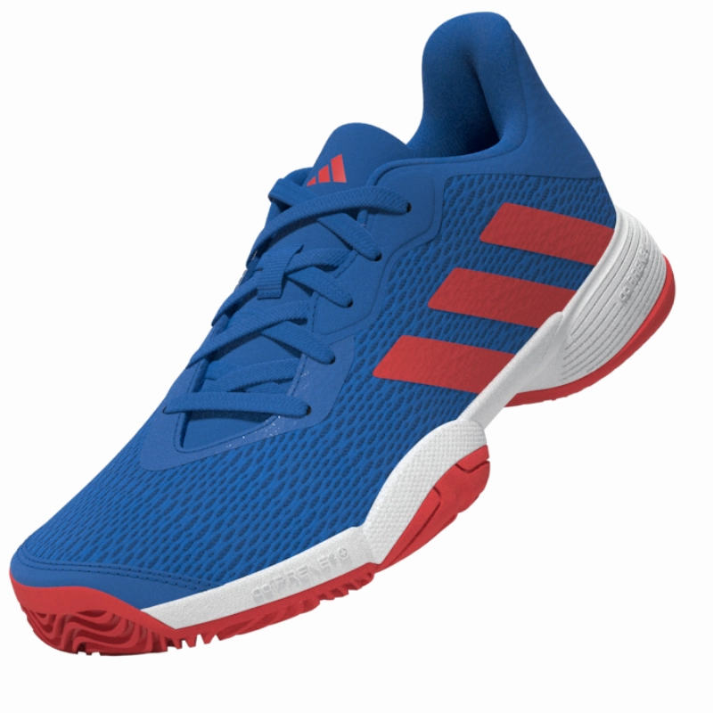 Adidas Barricade Kids Tennis Shoes - Bright Royal Blue Energy - absorbing