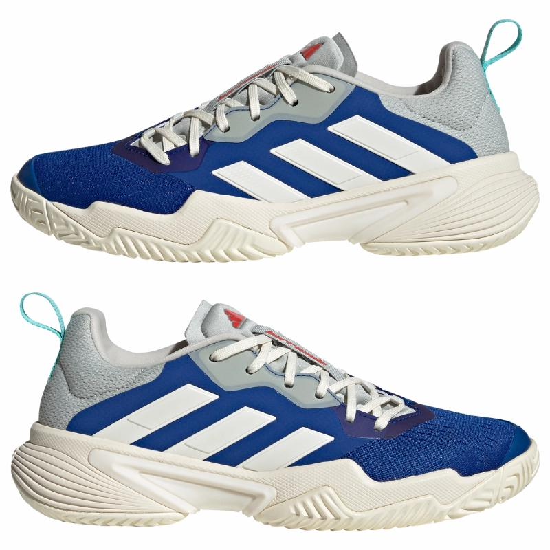 Adidas Barricade Womens Tennis Shoes - Royale Blue / White Flow Shift