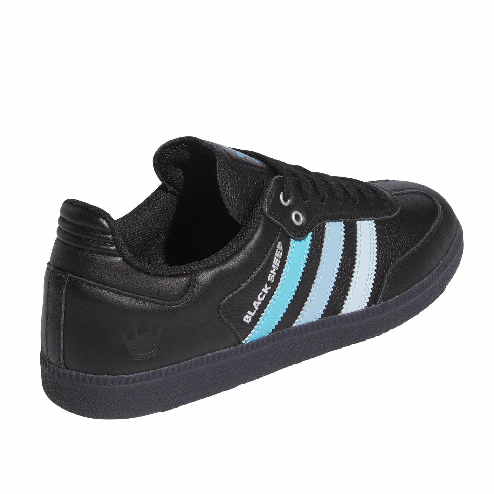 Adidas Black Sheep x  Charlotte FC Samba Black/White/Clear Blue Sale Multi - purpose Use