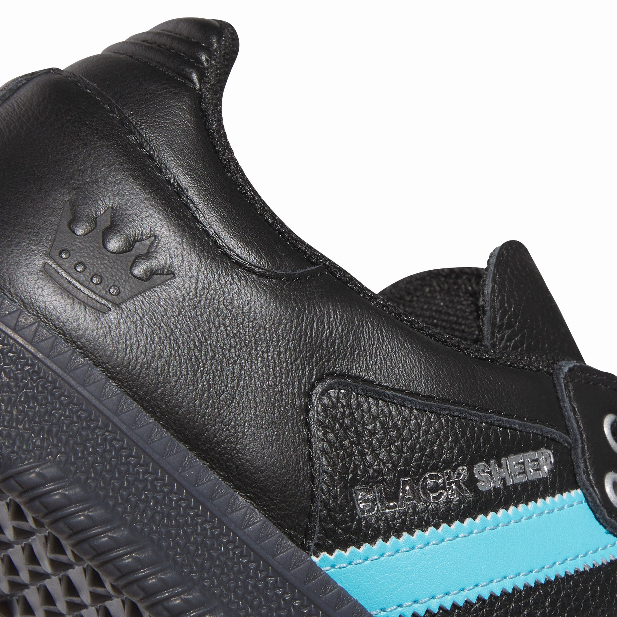 Adidas Black Sheep x  Charlotte FC Samba Black/White/Clear Blue Sale Multi - purpose Use