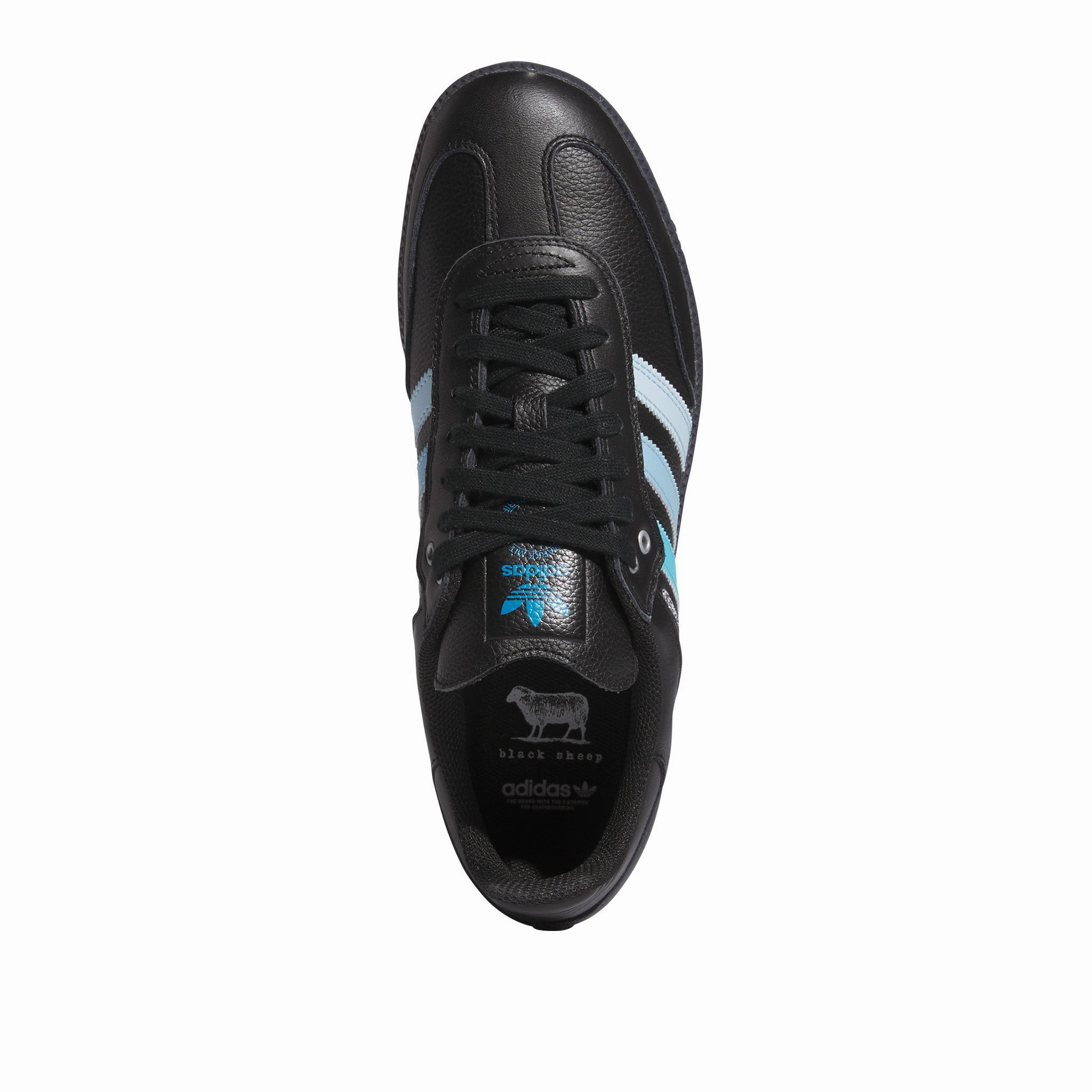 Adidas Black Sheep x  Charlotte FC Samba Black/White/Clear Blue Sale Multi - purpose Use