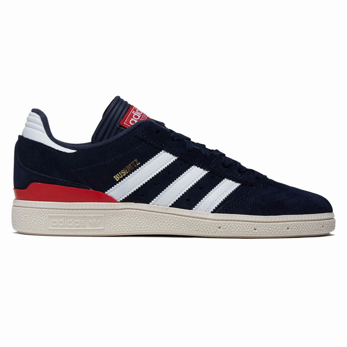 Weekend Energy Adidas Busenitz Shoes - Core Navy/Ftwr White/Better Scarlet