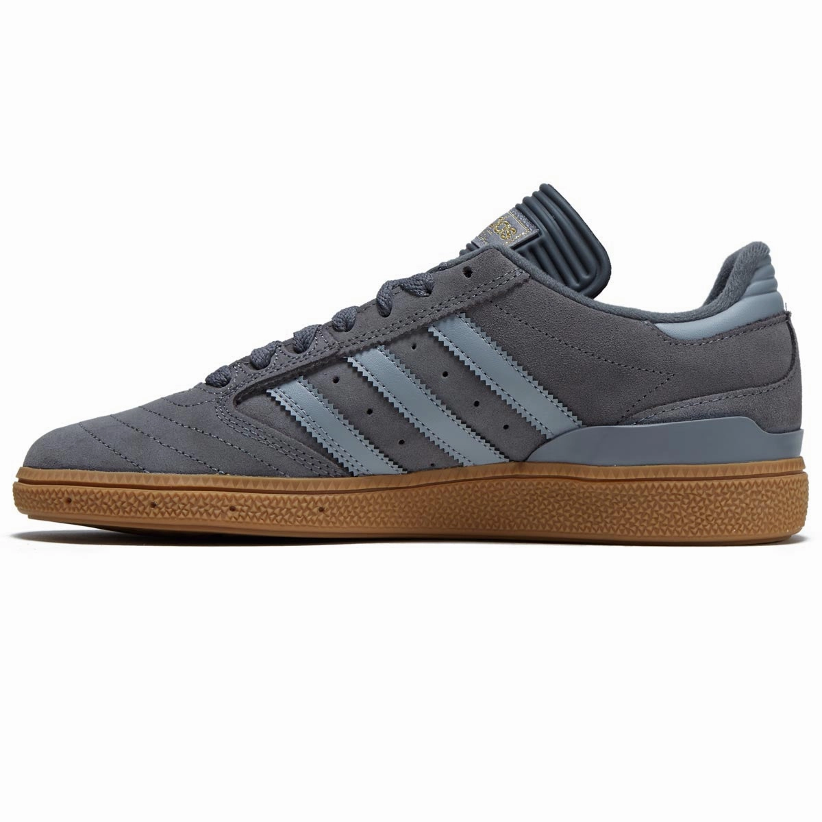Adidas Busenitz Shoes - Grey/Grey/Gold Metallic Fast Flow