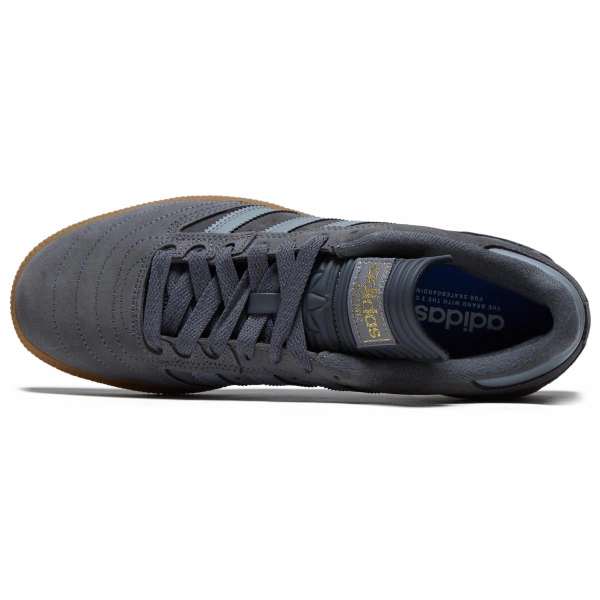 Adidas Busenitz Shoes - Grey/Grey/Gold Metallic Fast Flow