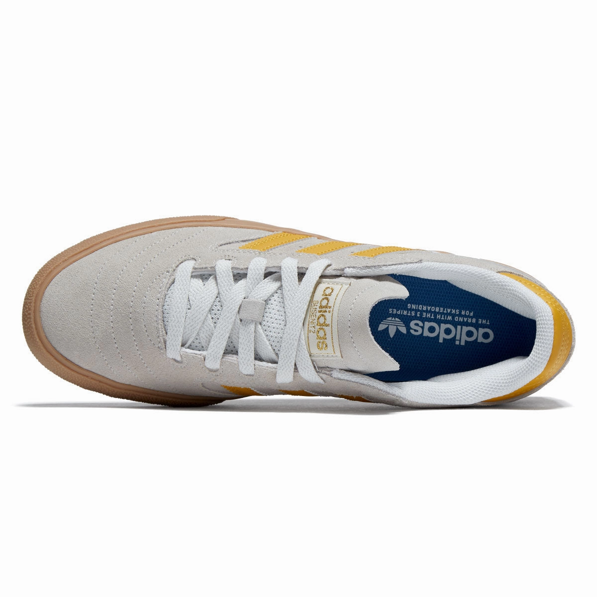 Adidas Busenitz Vulc II Shoes - Crystal White/Preloved Yellow/Gold Metallic City Comfort Max