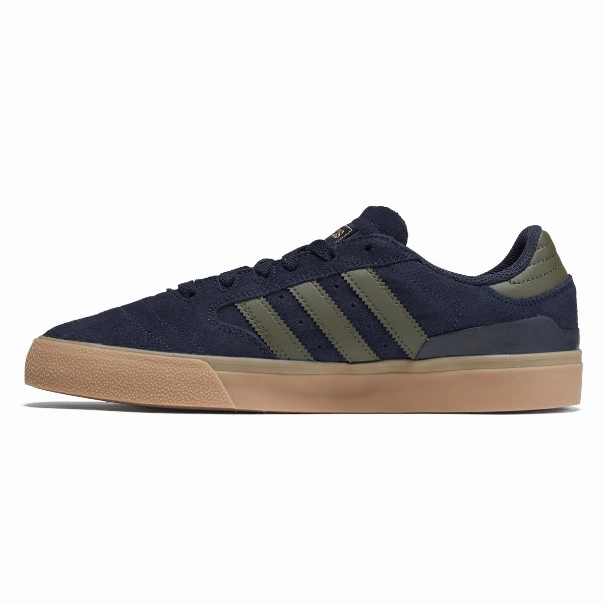 Adidas Busenitz Vulc II Shoes - Legend Ink/Olive Strata/Gold Metallic Rugged Wear