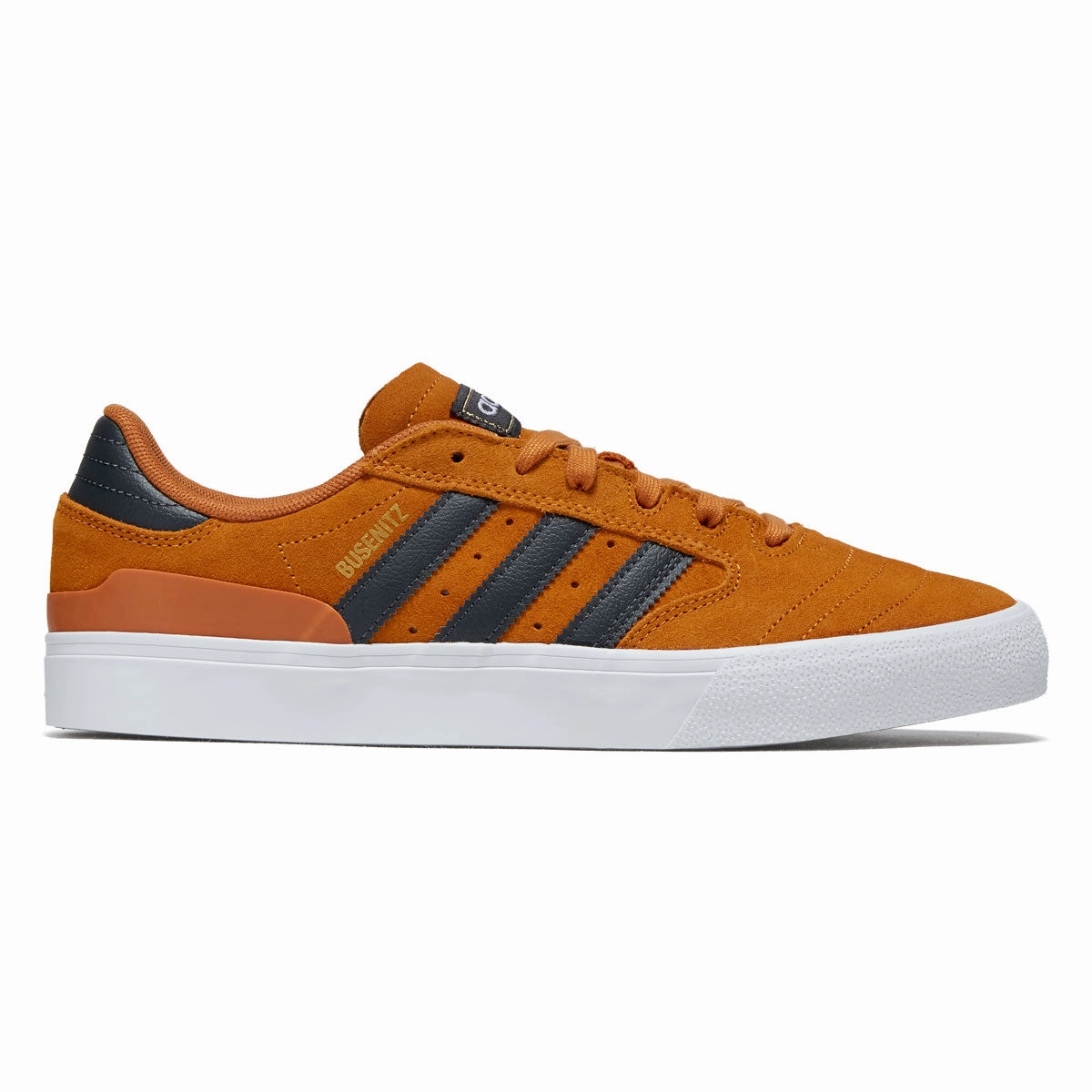 Adidas Busenitz Vulc II Shoes - Rust Orange/Carbon/Ftwr White Ventilated Upper