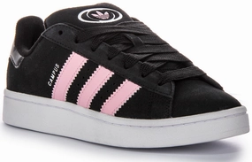 removable footbed shoes Adidas Campus 00s In Black Pink For Women