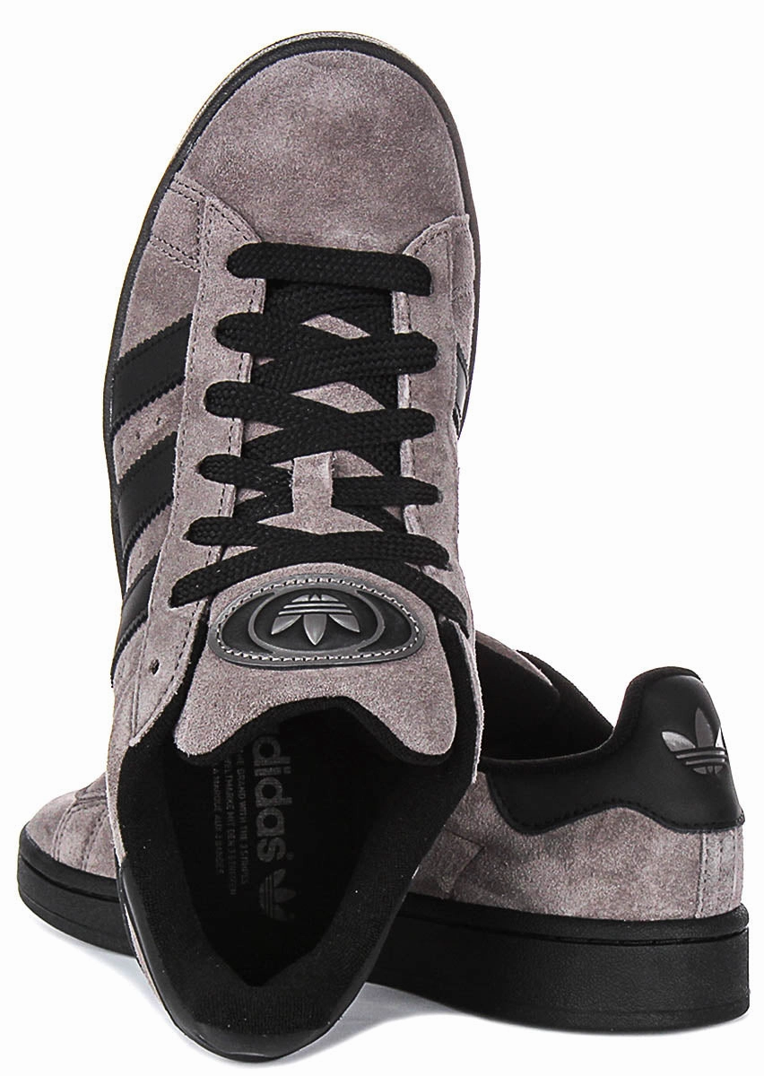 Adidas Campus 00S In Charcoal Black For Men Soft Interior Lining