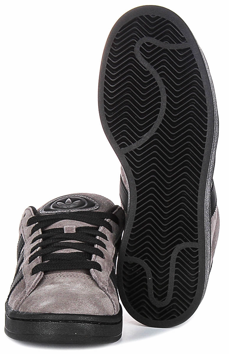 Adidas Campus 00S In Charcoal Black For Men Soft Interior Lining