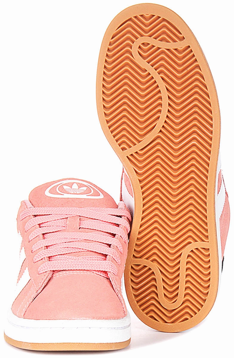 Adidas Campus 00S J In Pink White For Junior Sports Gear