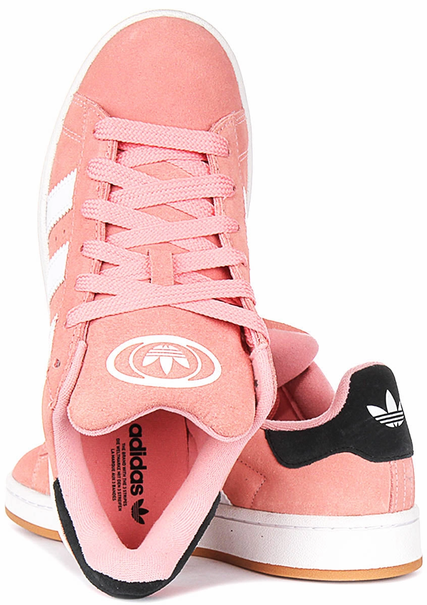 Adidas Campus 00S J In Pink White For Junior Sports Gear